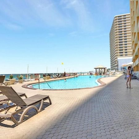 Treasure Island 707 - Gulf Front, Sunset Views, Heated Resort Pool & Hot Tub! Panama City Beach Exteriör bild