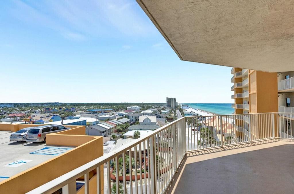 Treasure Island 707 - Gulf Front, Sunset Views, Heated Resort Pool & Hot Tub! Panama City Beach Exteriör bild