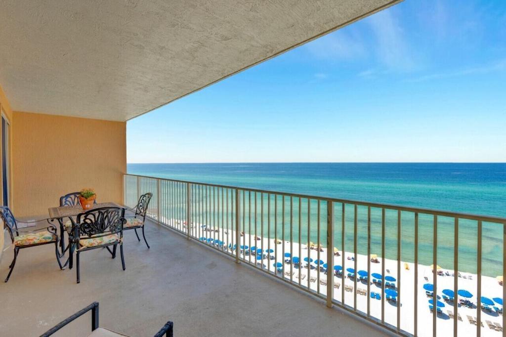 Treasure Island 707 - Gulf Front, Sunset Views, Heated Resort Pool & Hot Tub! Panama City Beach Exteriör bild
